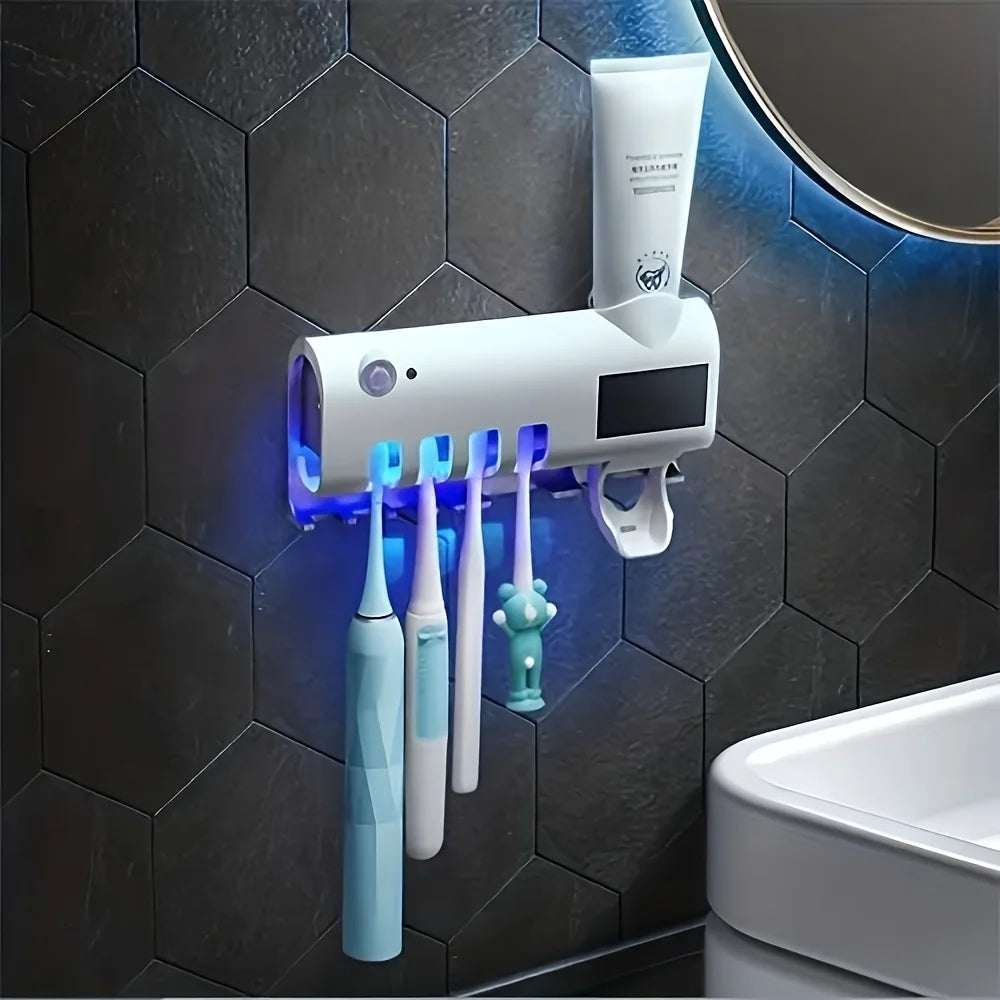 Soporte Cepillos Dispensador Crema