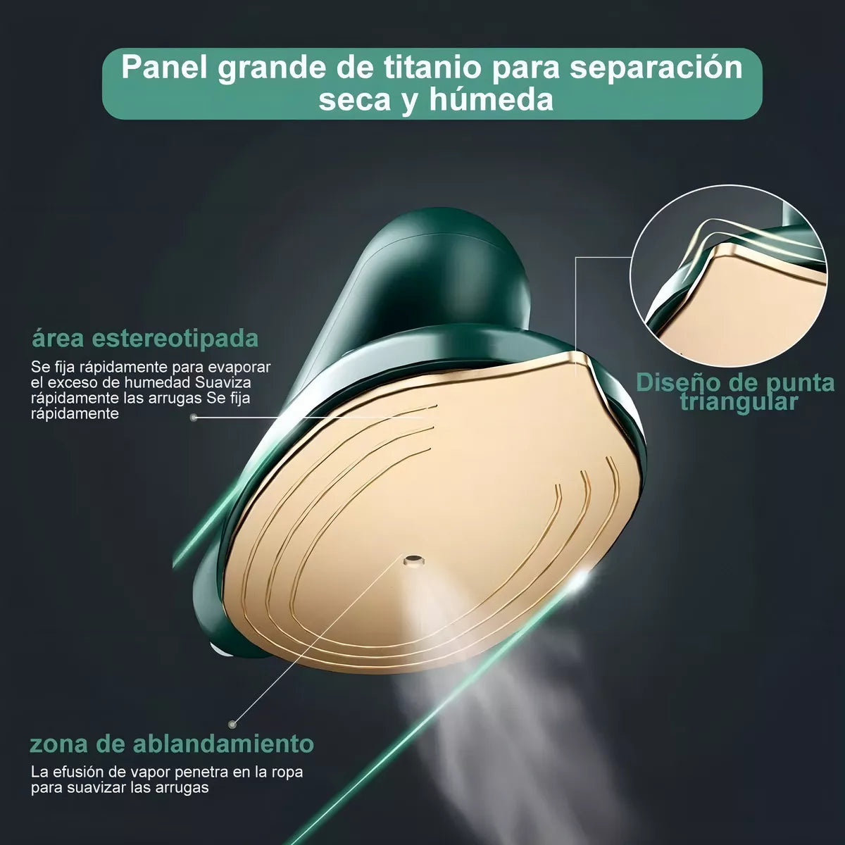 MINI PLACHA DE VAPOR VIAJERA