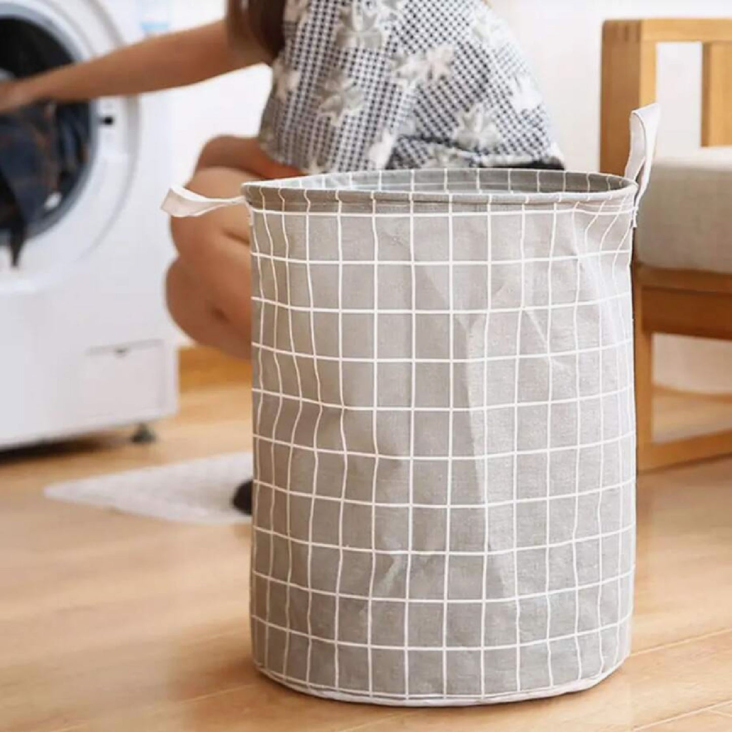 Cesta Canasto De Tela Plegable Organizador Para Ropa Sucia