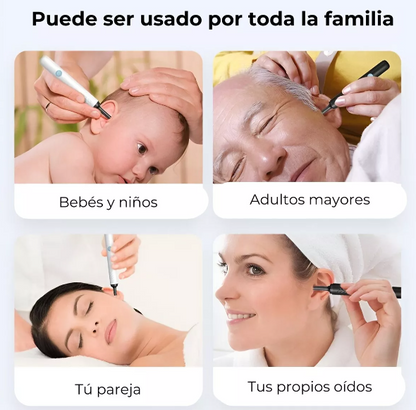 LIMPIADOR DE OIDOS CON CAMARA RECARGABLE