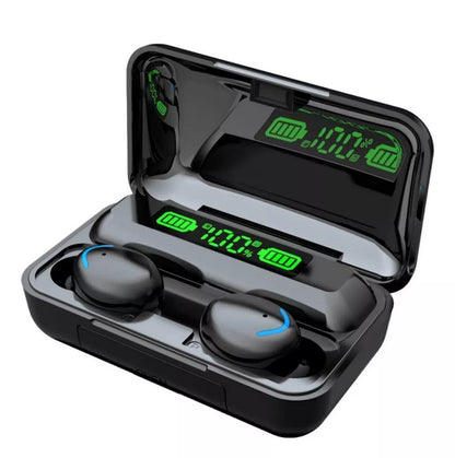 Audífonos Bluetooth Touch + Caja De Carga + Power Bank