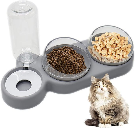 Dispensador Automático De Comida Y Agua Para Mascotas
